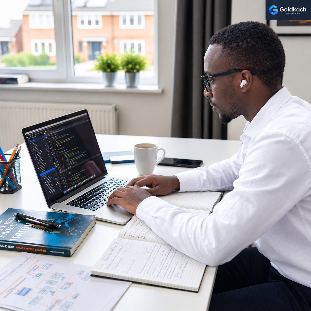 TroyTech programmer at work